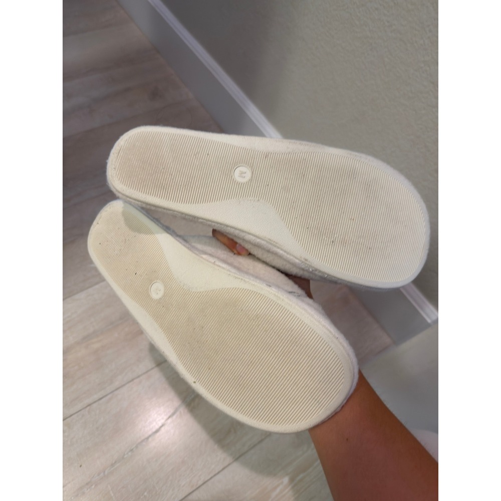 Peanuts Snoopy Woodstock Cream‎ Faux Shearling Scuff House Slippers Mens Medium - Picture 3 of 3